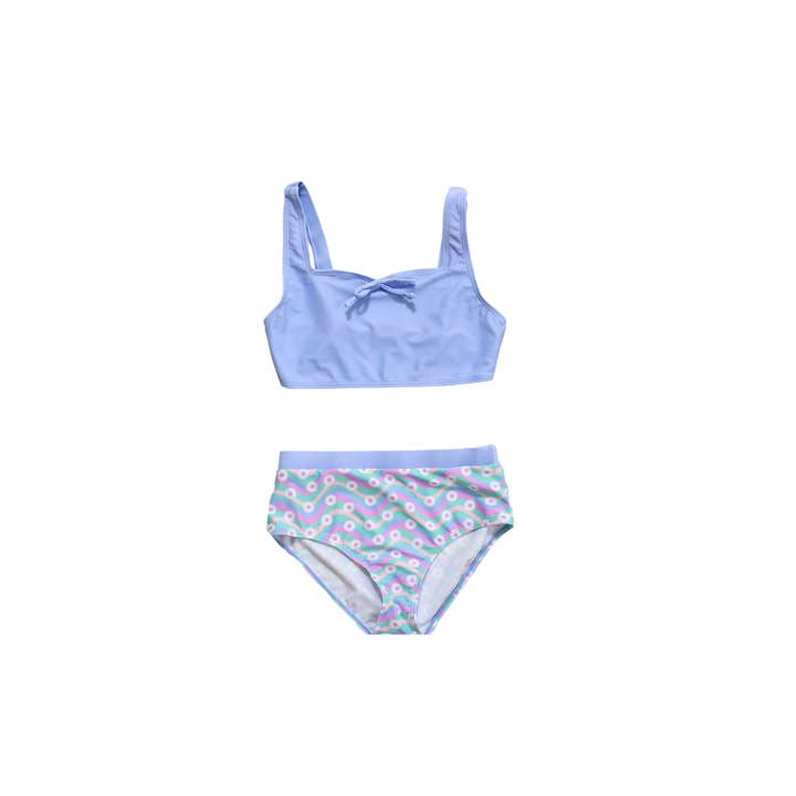 Blueberry Bay - Wholesale Two Piece Swimsuit - Kids - Pacific Pearl Two Piece Swimsuit