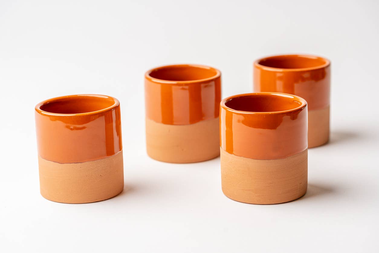 Verve Culture - Wholesale Drinking Glass/Cup - Moroccan Terracotta Cups7