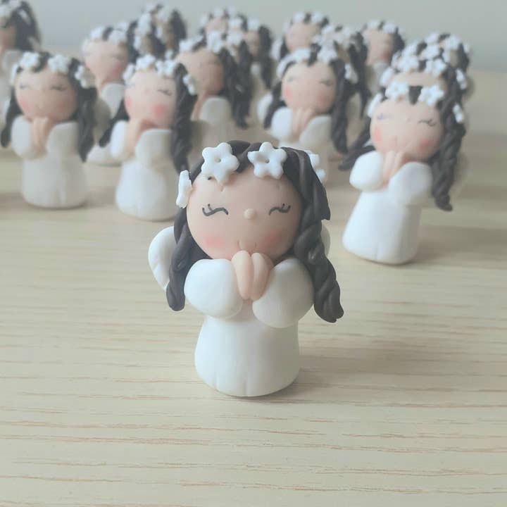 Recuerdo ángel comunión, recuerdos bautizo niña para venta al por mayor de SabrinaDesign