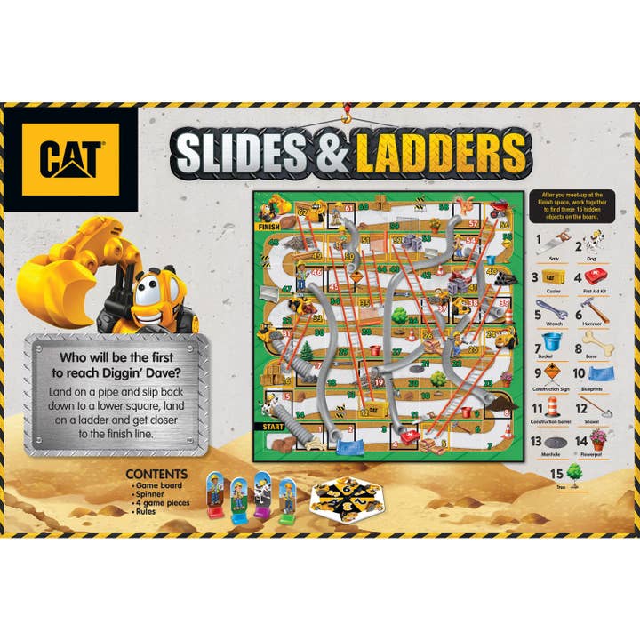 Masterpieces Puzzles - Wholesale Board Game - CAT - Slides & Ladders Board Game