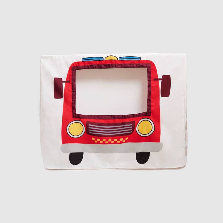Petite Maison Play - Wholesale Tent - Kids - Fire Truck and Station Table Tent Cubby3
