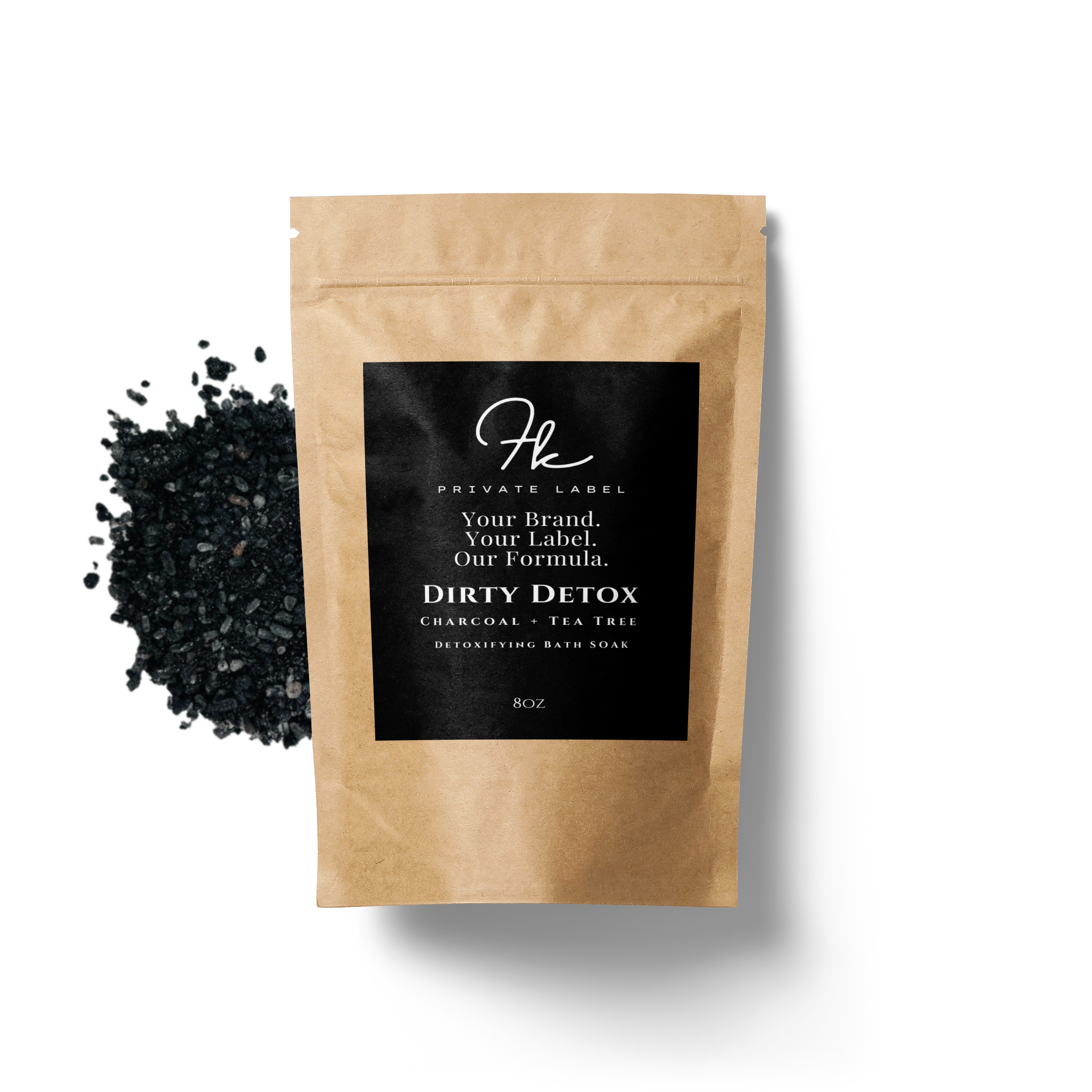 FK Private Label Labs - Wholesale Bath Soak/Milk - Dirty Detox Bath Soak1