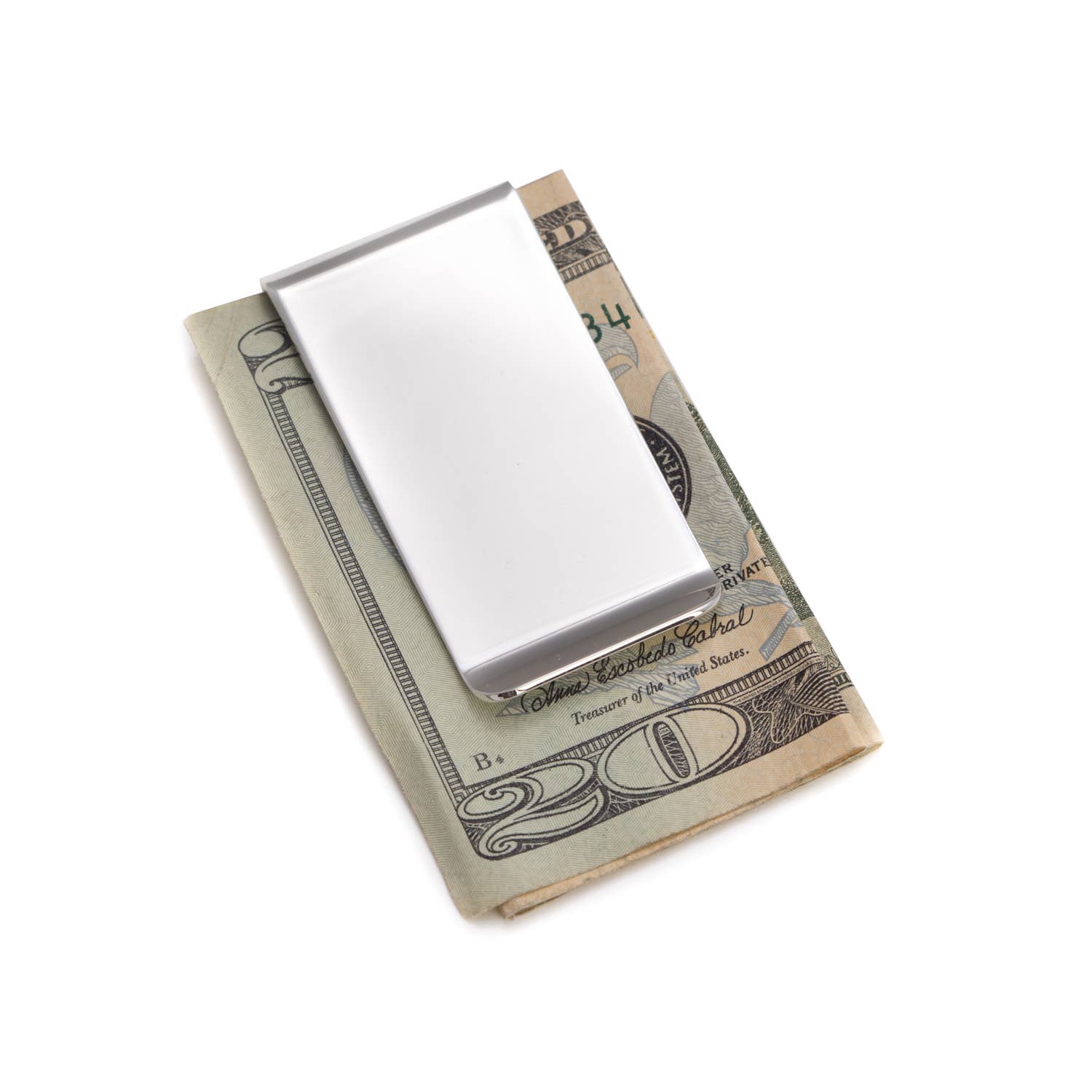 BeyBerk International – wholesale Money clip – Unisex – Silver Plated Money Clip1