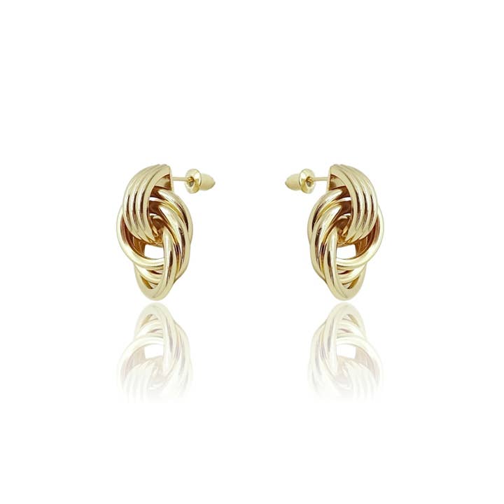 KIKICHIC - Wholesale Dangle Earrings - Dangling Triple Knot Stud Earrings