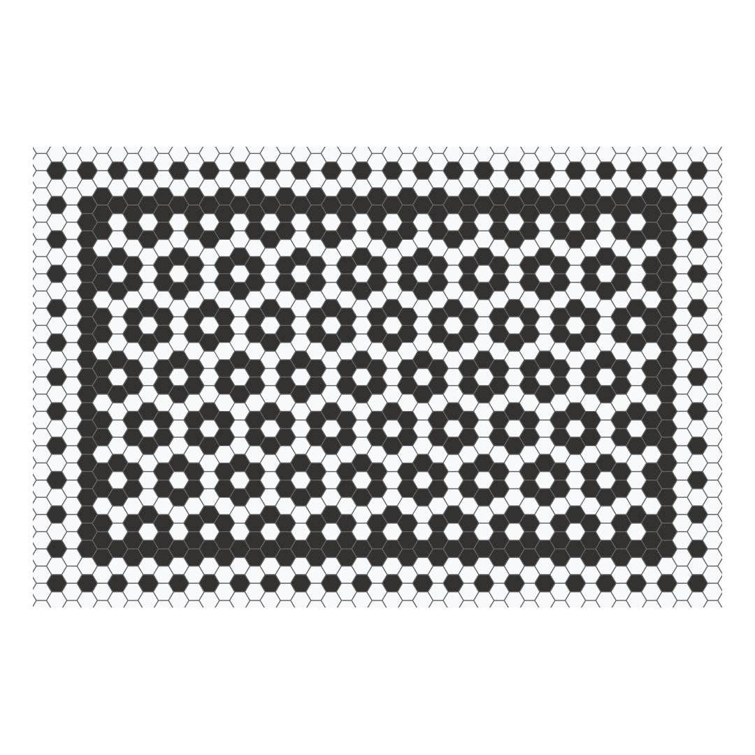 Carolina Creekhouse - Wholesale Floor Mat - Brooks FloorFlat | White - Premium Vinyl Mat0