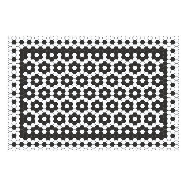 Carolina Creekhouse - Wholesale Floor Mat - Brooks FloorFlat | White - Premium Vinyl Mat