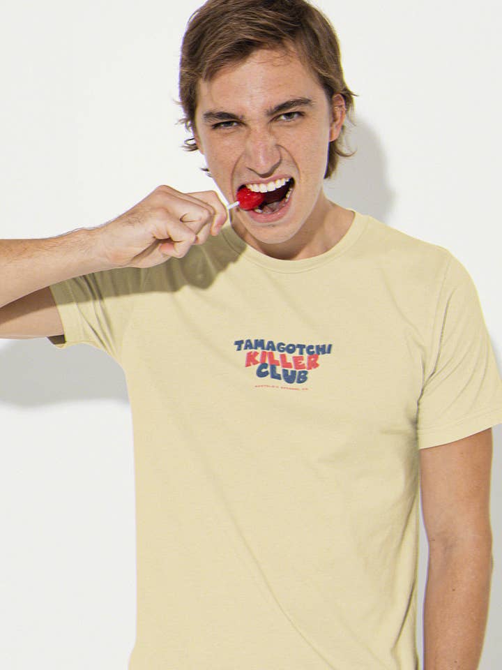 Butter Tamagotchi Killer Club - T-shirt for wholesale on Faire