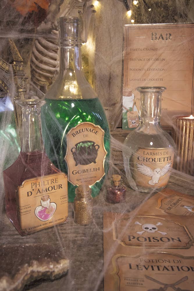 Tim&Puce Factory - Venta al por mayor Pegatina - Set de decoración Bar de los Aprendices de Hechicero4