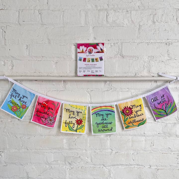 Lori Portka - Happiness Through Art - Wholesale Banner - Hope Rising Cloth Banner