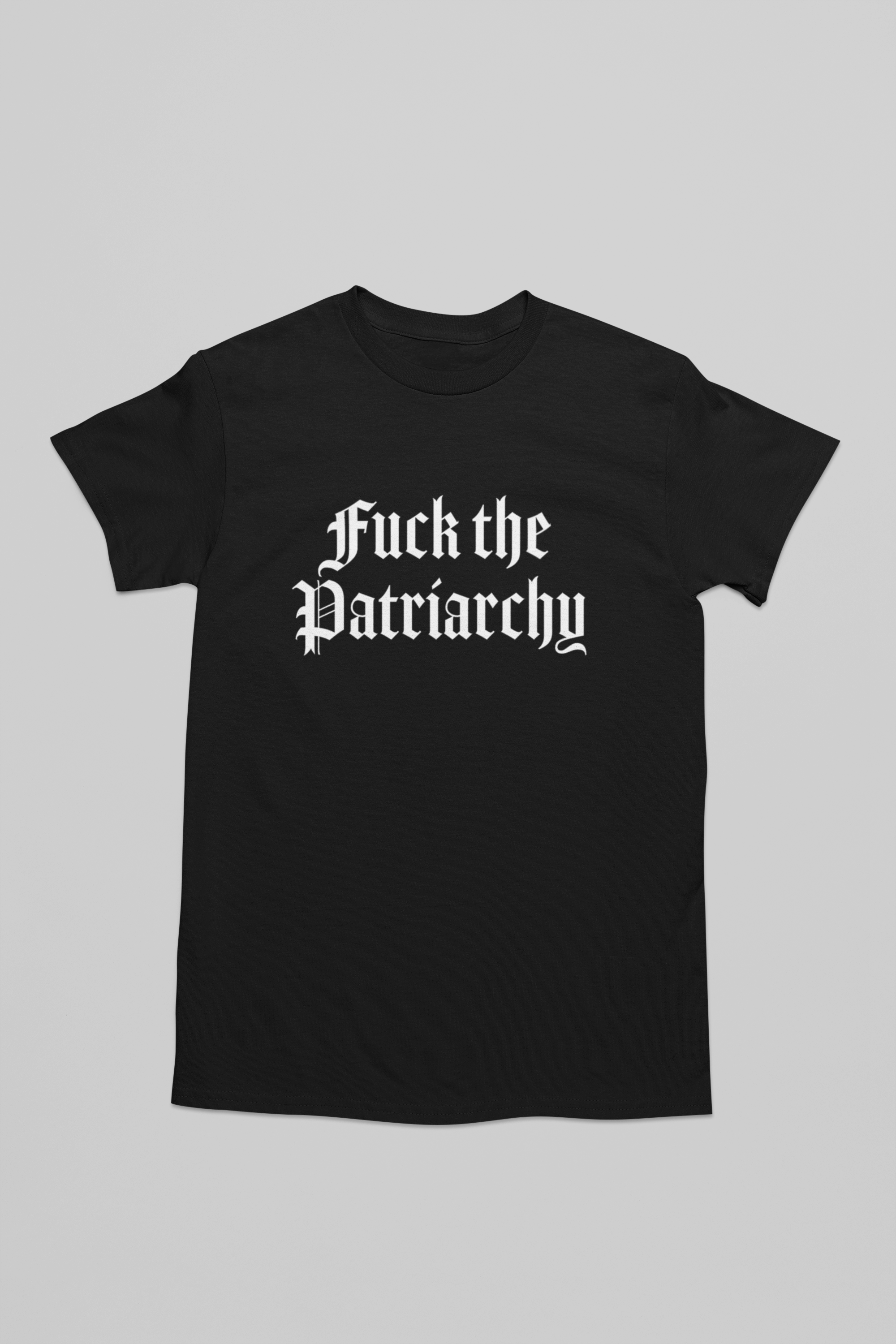 Wickedly Divine Shop - Wholesale Shirt - Women's - F The Patriarchy, Gothic Alt Feminist Revolution Shirt0