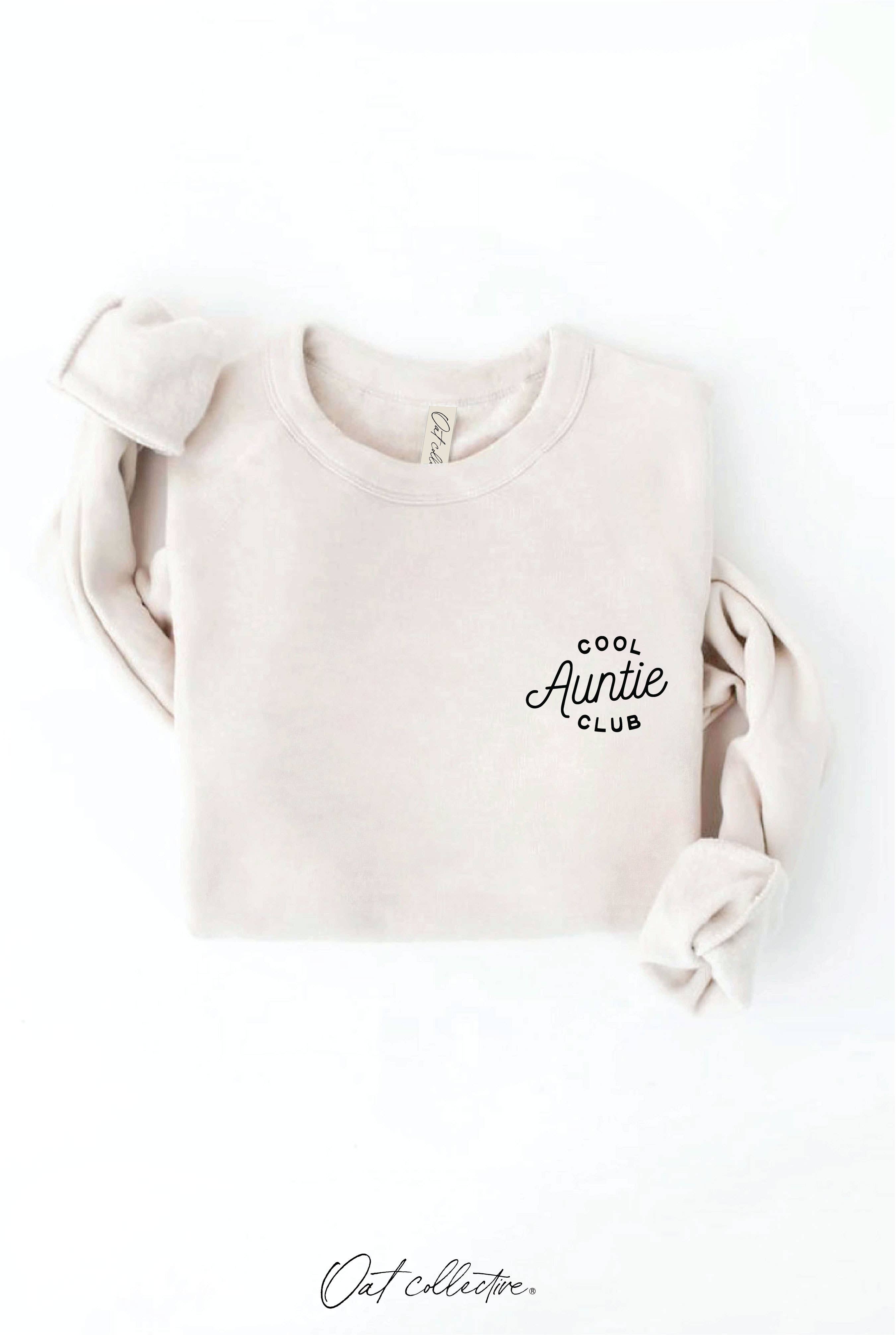 OAT COLLECTIVE - Venta al por mayor Sudadera estampada - Mujer - Sudadera gráfica CLUB DE TÍA GUAY8