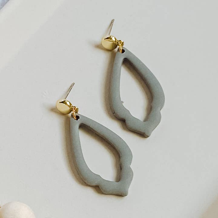 Elegant Drop Dangles for wholesale by Happily Handmade Clay