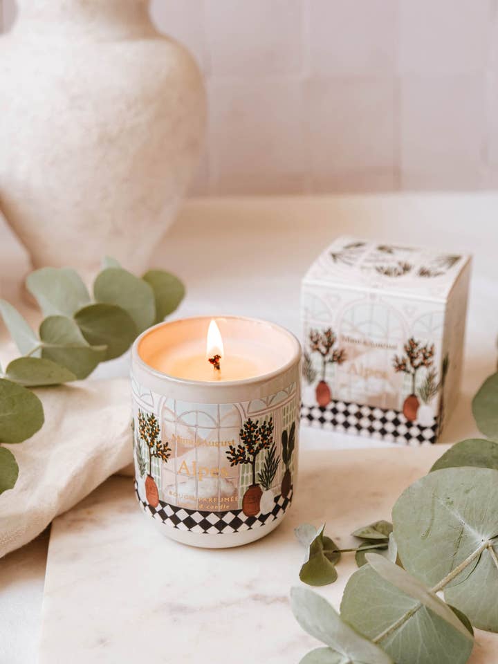 Alpes - Candela riutilizzabile - 8oz per la vendita all'ingrosso da parte di Mimi & August