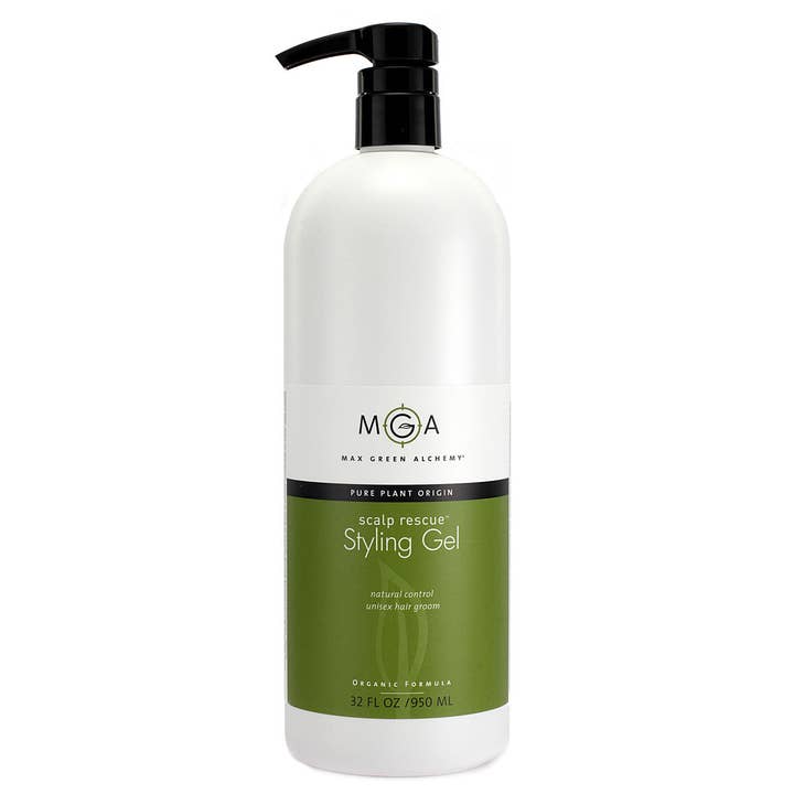Scalp Rescue Styling Gel Luxury Size 3-min'm (32 Fl Oz Ea) for wholesale by Max Green Alchemy