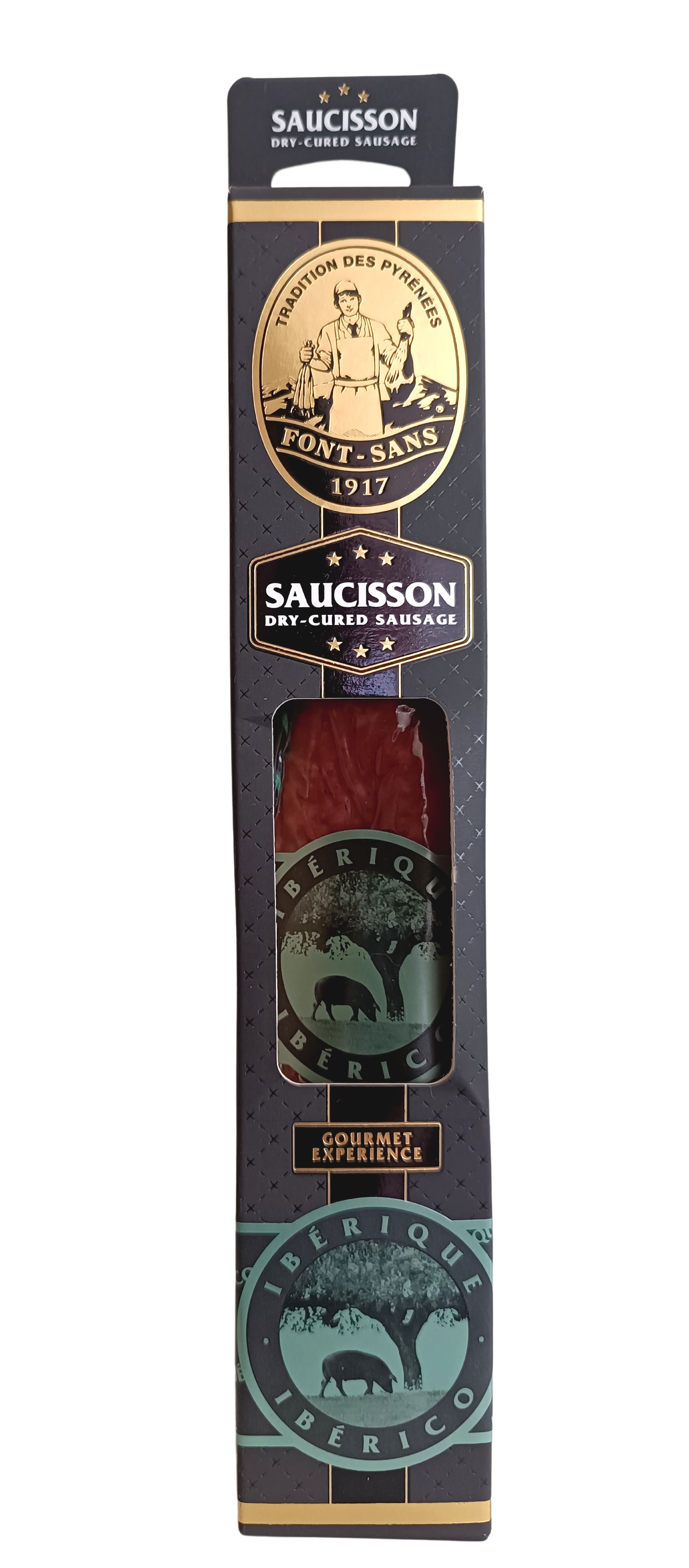 LuxFood-Shop – Großhandel Wurst – Font-Sans Iberico Pata Negra Bauernwurst0