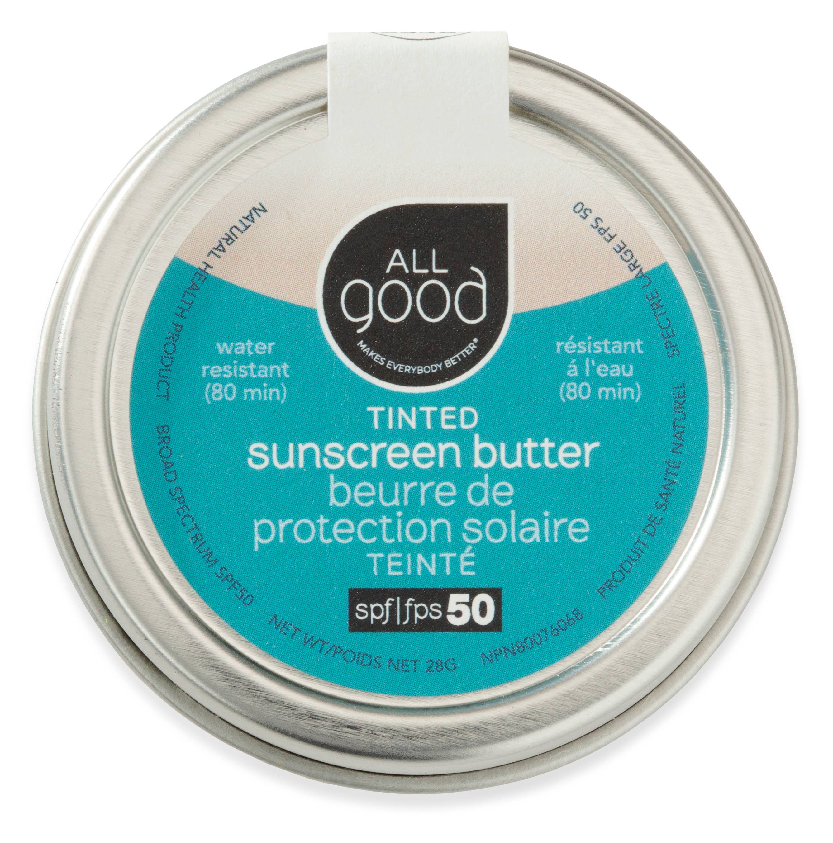 All Good Body Care - Wholesale Sunscreen - Tinted Mineral Sunscreen Butter SPF 50+ (8-pack)3