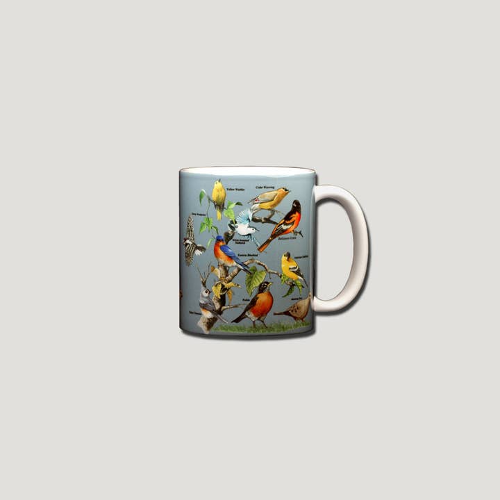 Atlas Screen Printing – Großhandel Kaffeebecher – Yard Birds Keramiktasse, 11 oz1