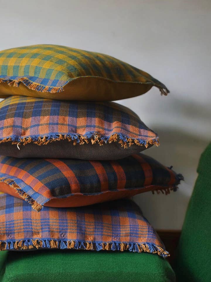 Handwoven Mid Century Inspired Pillow Cover (20x20 inch) for wholesale by Annahmol