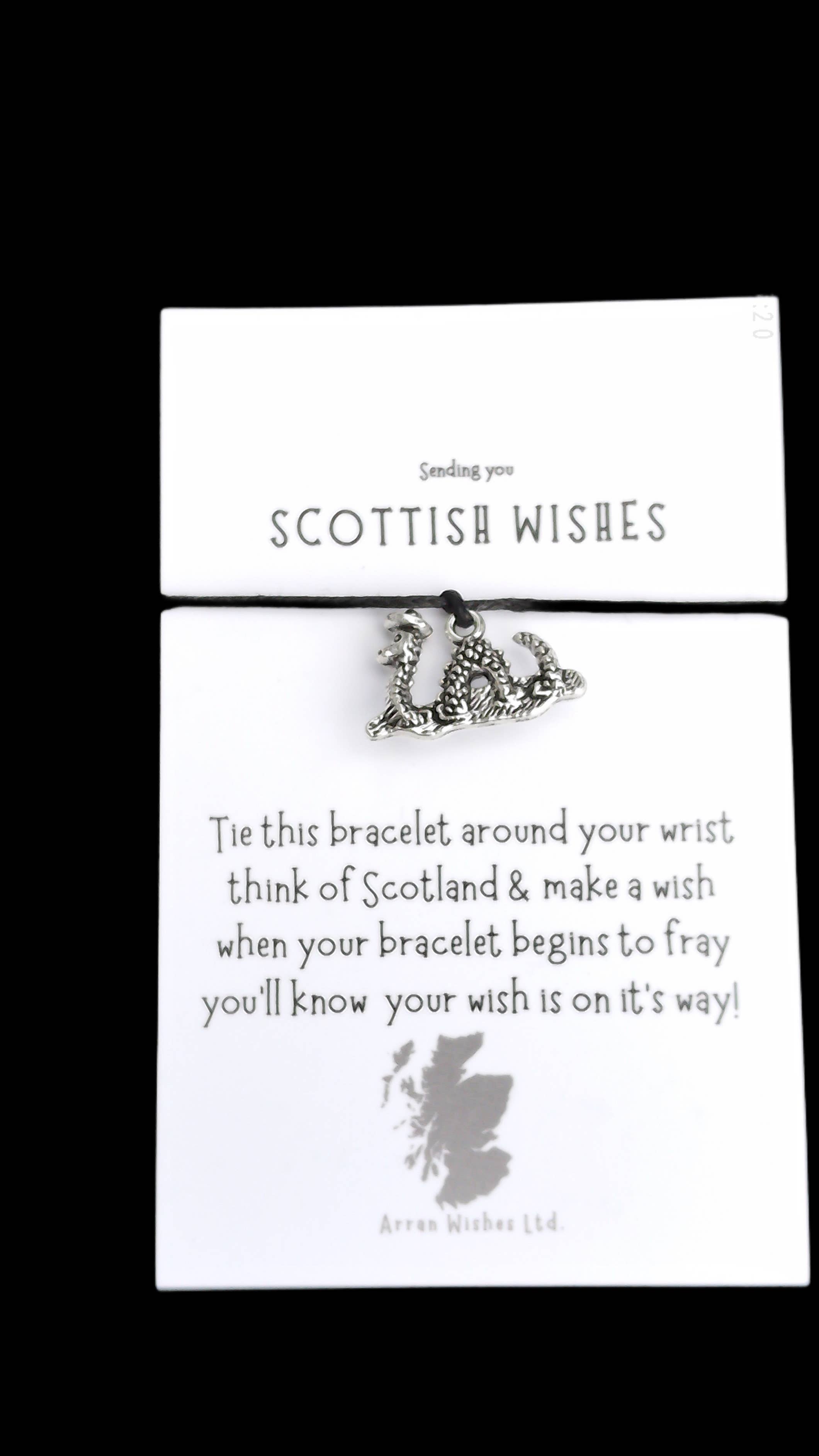 Arran Wishes - Vente Bracelets à breloques/pendentifs - Bracelets de vœux Nessie (Monstre du Loch Ness)2