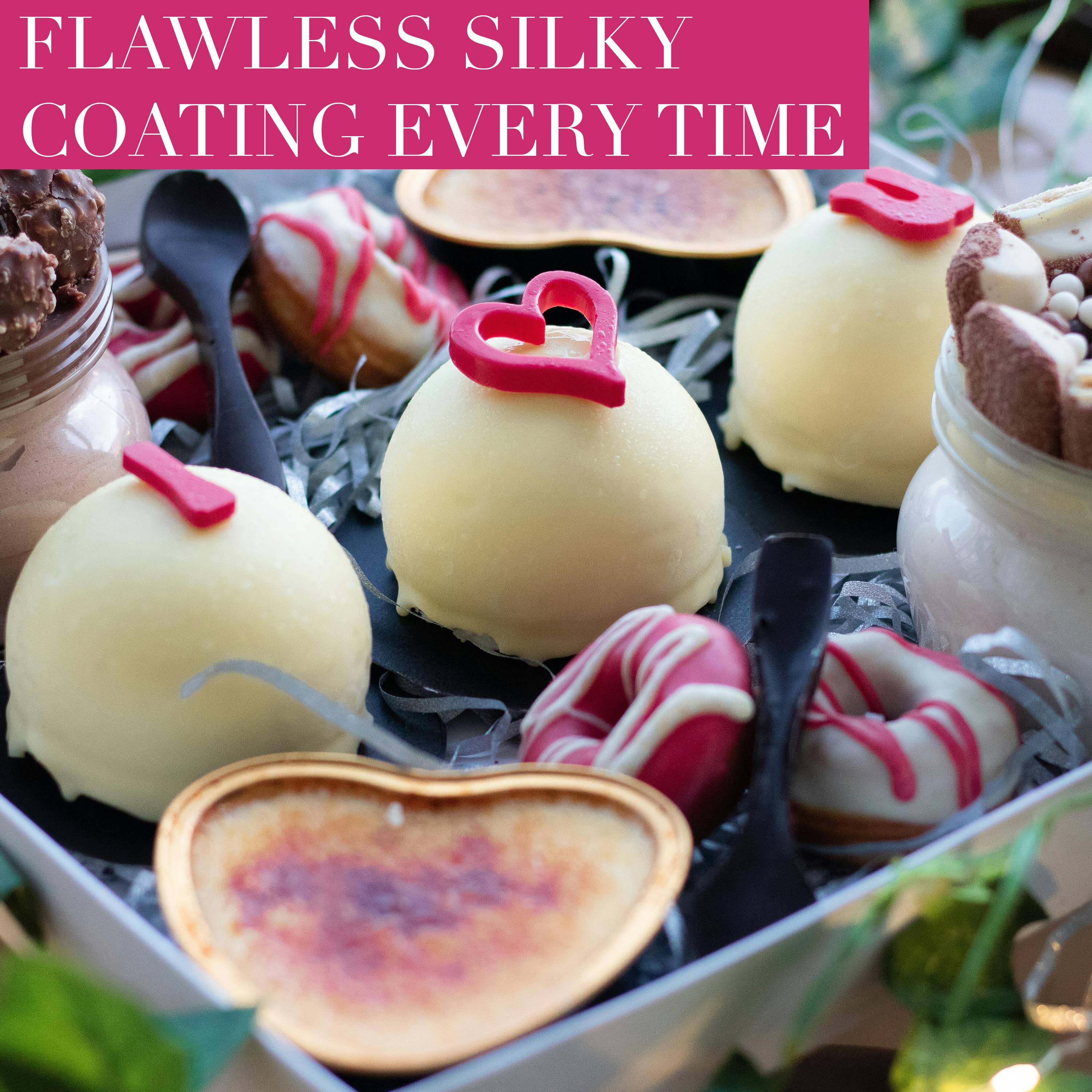 Swisense - Wholesale Baking Chocolate - Premium Italian White DELUXE Melting Chocolate Melts 2 LBS6