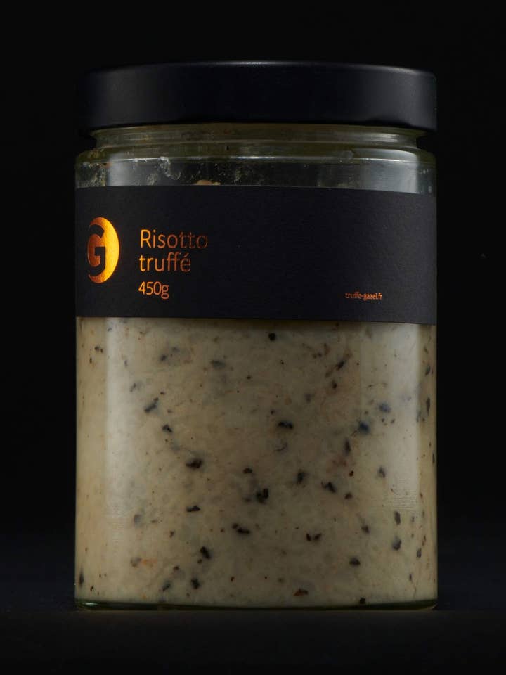 Risotto trufado con trufa negra 5% para venta al por mayor de GAZEL