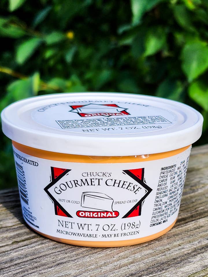 Chuck's Gourmet Cheese Spread - Original (Cheddar) for wholesale by Chuck's Gourmet Cheese