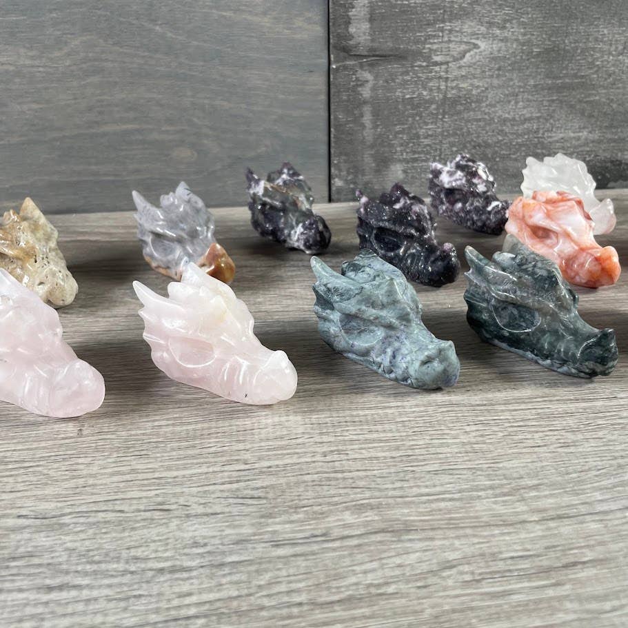 Keystone Crystals - Wholesale Spiritual Stone/Crystal - Gemstone Dragon Skulls – Wholesale Crystal Carvings22