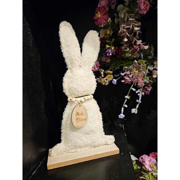 Wholesale Home Decor - Wholesale Decorative Tabletop Object - Cloth Bunny 10in