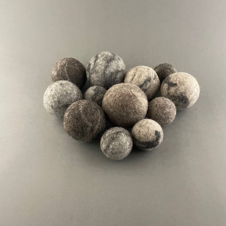 Palla di lana per cani, giocattoli morbidi per cani in lana naturale per la vendita all'ingrosso da parte di Pawsome Pet Toys