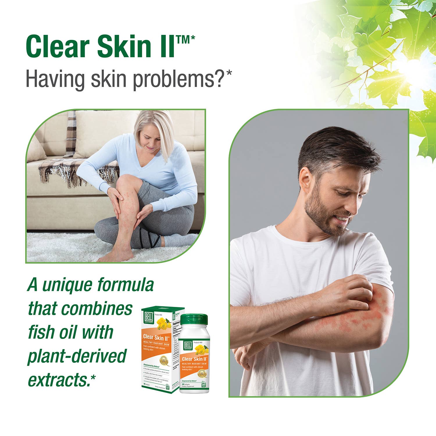 Bell Lifestyle Products Inc. - Wholesale Oral Supplement/Vitamin - Clear Skin II™ – Supports Healthy, Radiant Skin from Within5