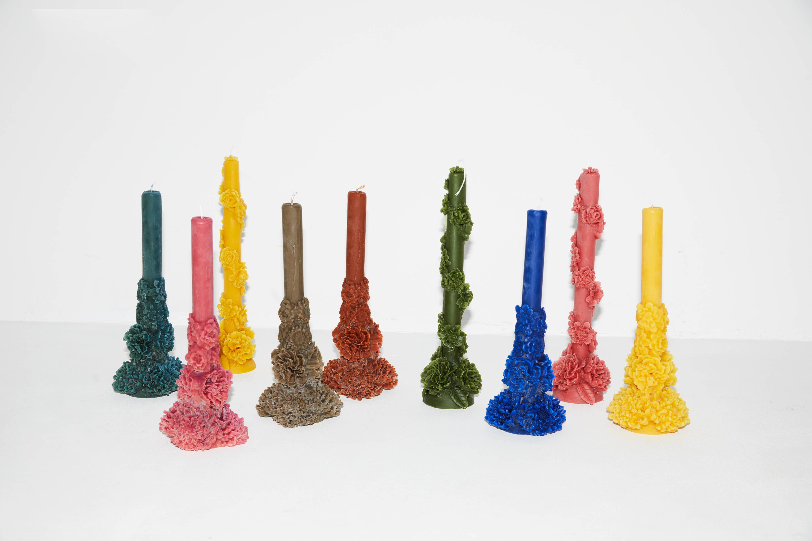 Lecot Studio - Vente Bougies originales - Bougie en cire d’abeille pure CHRYSANTHÈME2