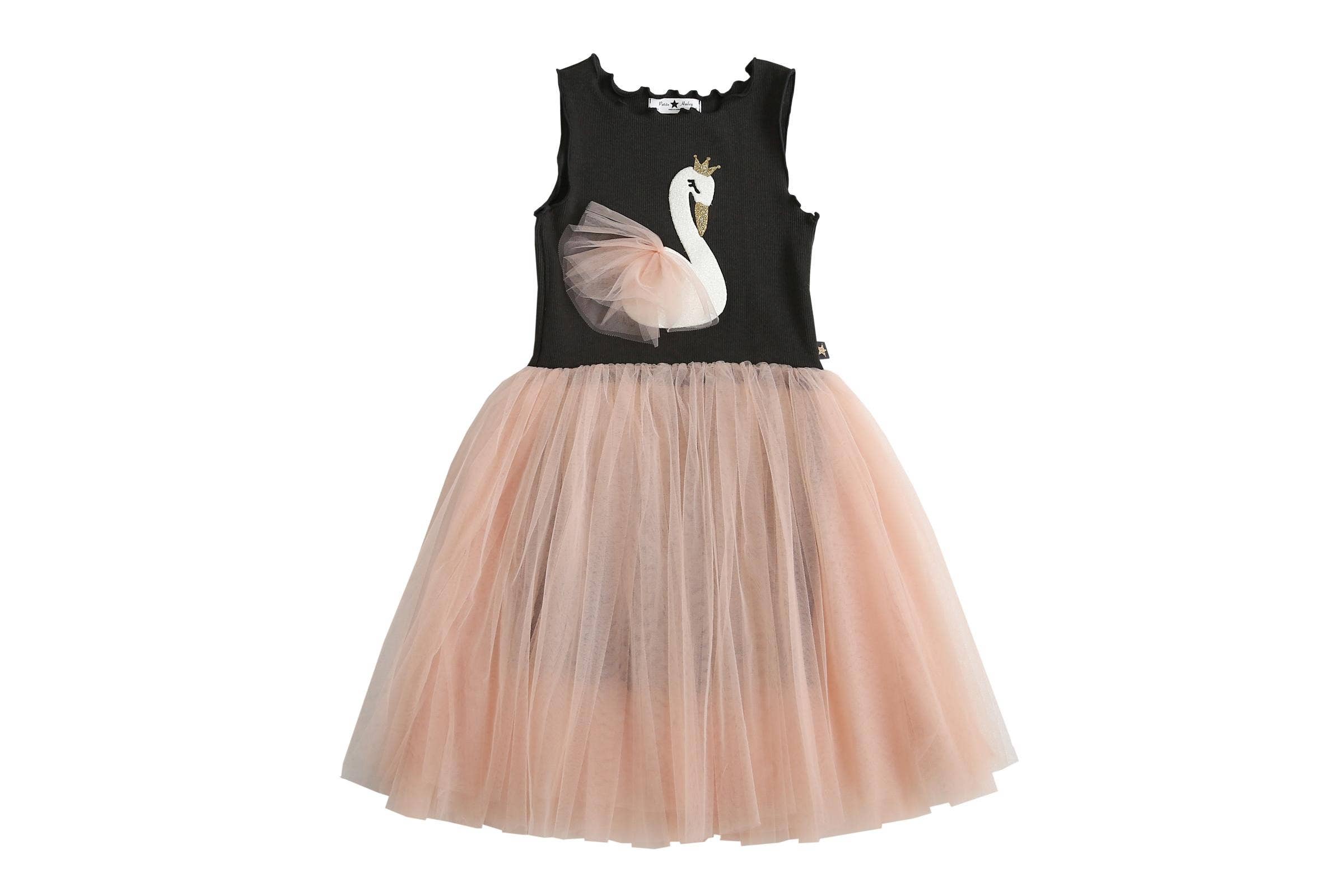 Petite Hailey - Wholesale Dress - Kids - Swan Tutu Dress3
