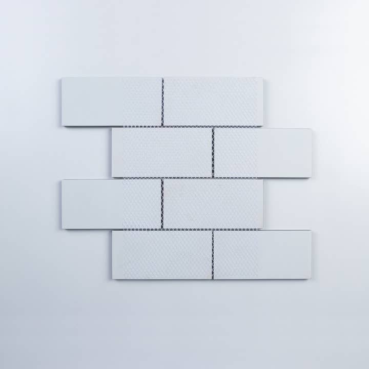 WS Tiles - Vente Carrelages muraux - Carreau de mosaïque en verre de 3" x 6", dosseret pour cuisine et salle de bain - 5 pieds carrés par carton68