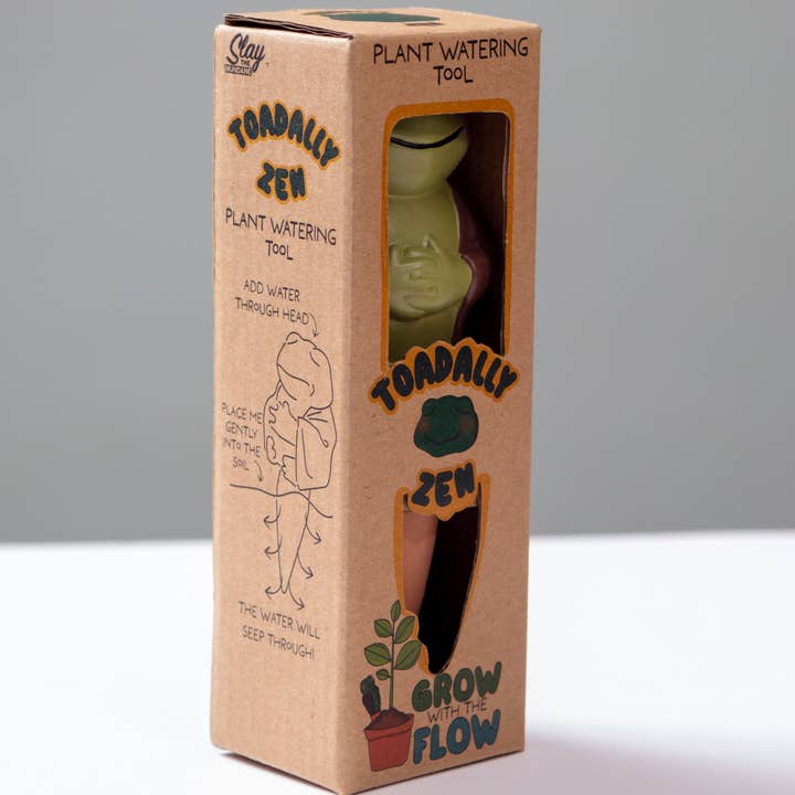 Boxer Gifts - Wholesale Garden Tool - Grow with the Flow Toad - House Plant Watering Spikes Tool5