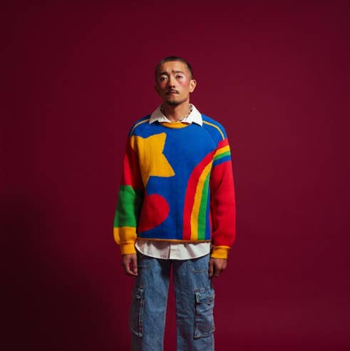 Karepango - Wholesale Knit Sweater - Unisex - NIJI: Thick knit jacquard sweater0