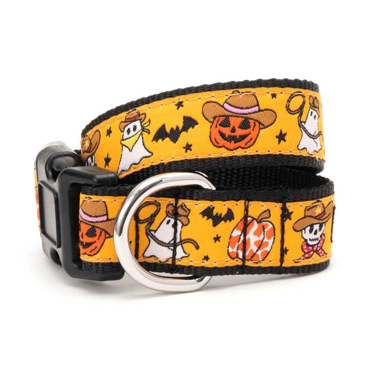Howdyween Dog Collar for wholesale by The Worthy Dog