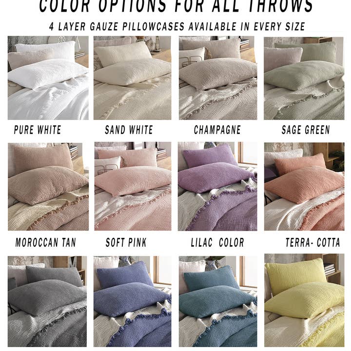 Aseel Buy Good - Vente Plaids - Ensemble de literie King avec jeté, couleur verte3