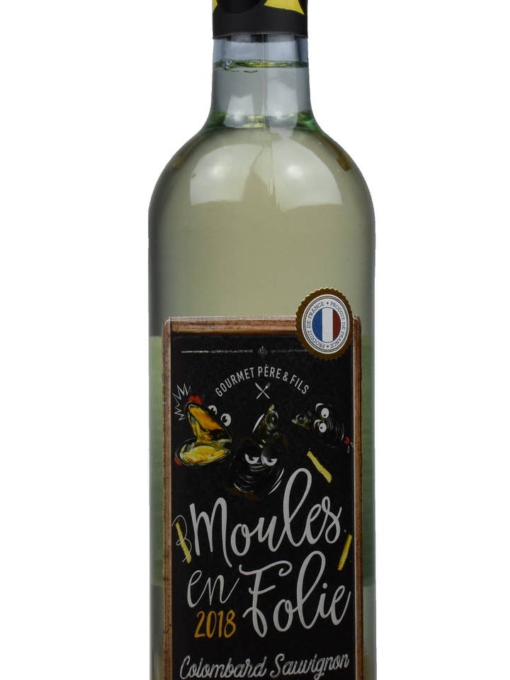 IGP Moules og Folie Colombard Sauvignon Hvid 2022 75 cl for engroshandel hos Le Vin Émoi