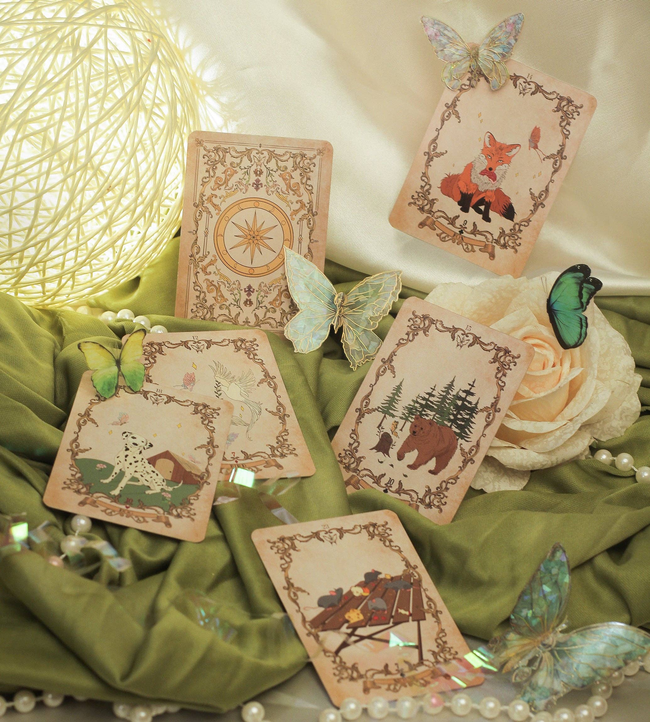 Vermilion Collection - Wholesale Tarot Cards - Psyche Lenormand2