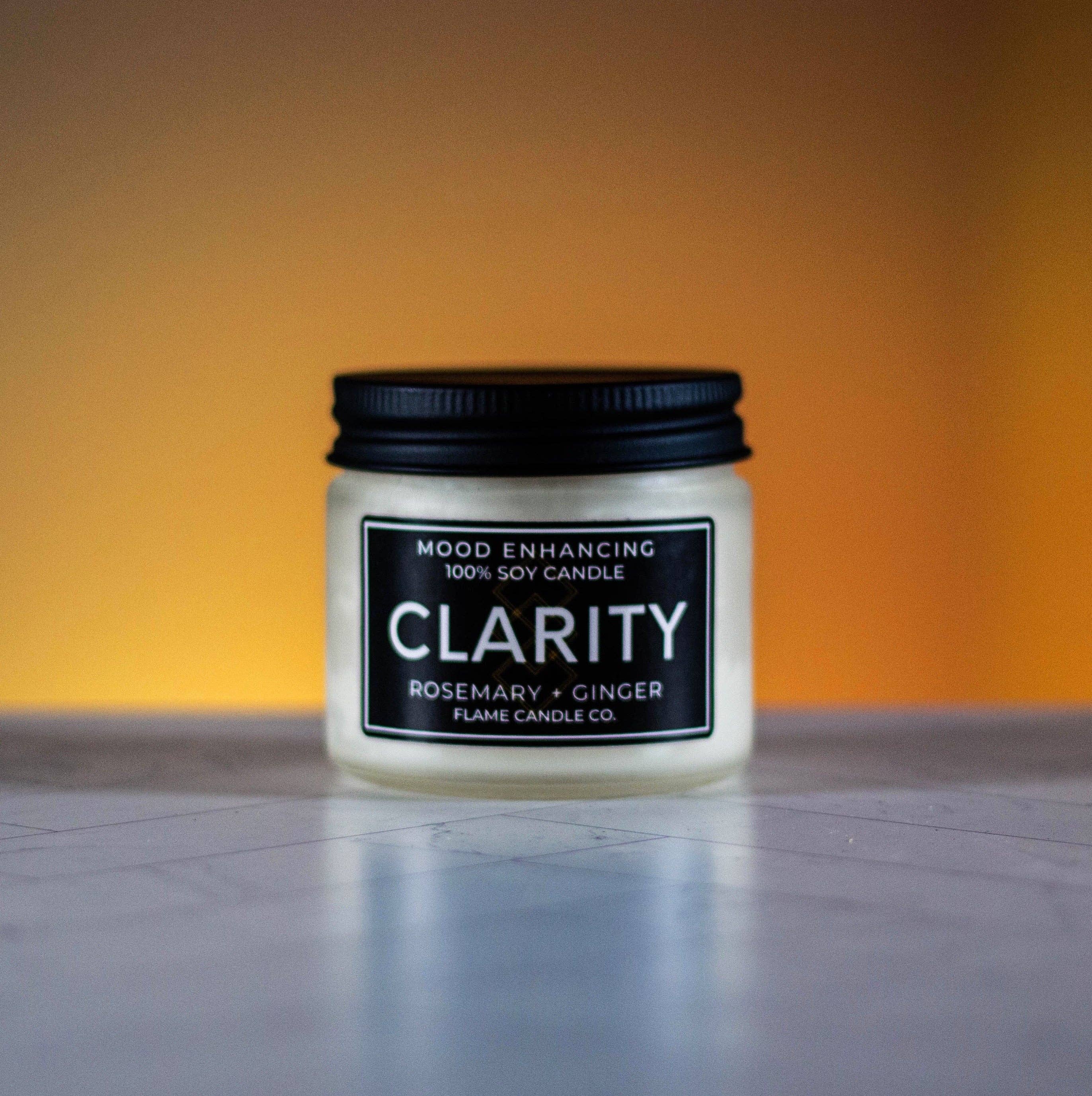 Flame Candle Company - Wholesale Jar/Filled Candle - Clarity - Rosemary + Ginger4