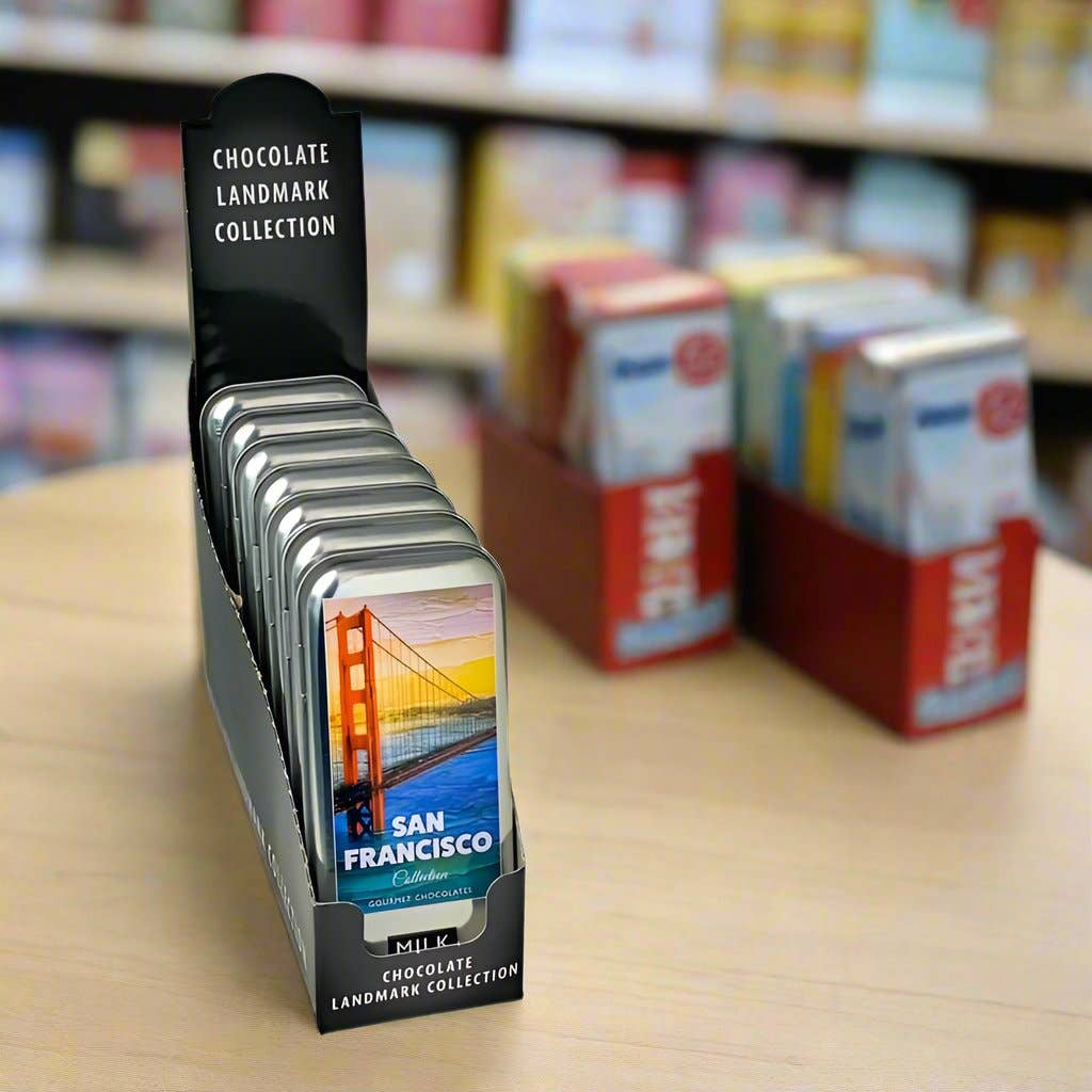 The San Francisco Chocolate Factory - Wholesale Chocolate Bar - SF Collection - Golden Gate Bridge - Milk Chocolate4