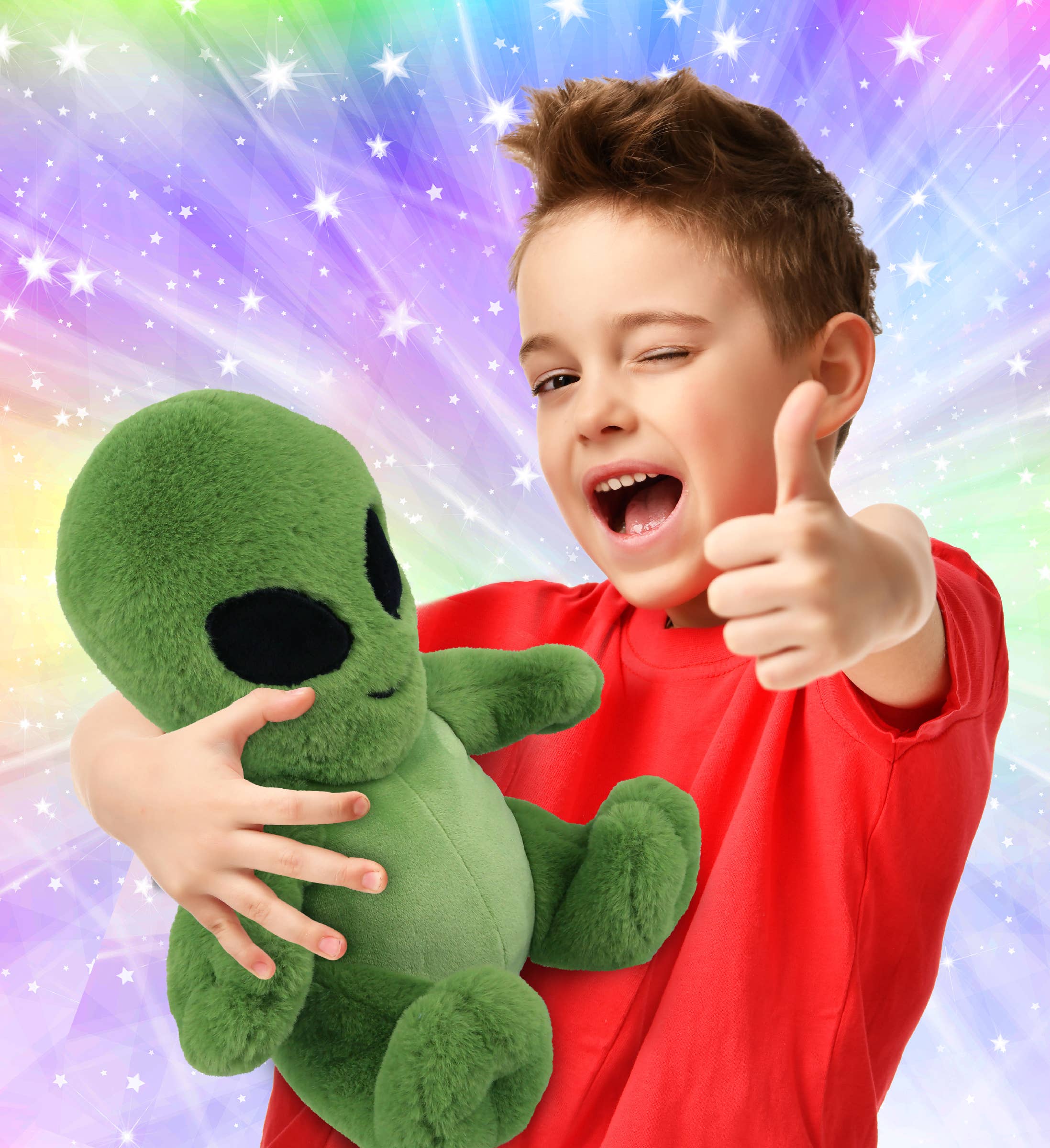 Cota Global - Wholesale Stuffed/Plush Toy - Kids & Baby - Super-Soft Plush - Alien 11"1