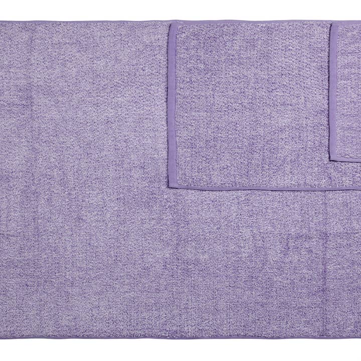 Lavande Ensemble de serviettes de bain 6 pièces Diamond Jacquard Towels, lavande en vente sur Faire4