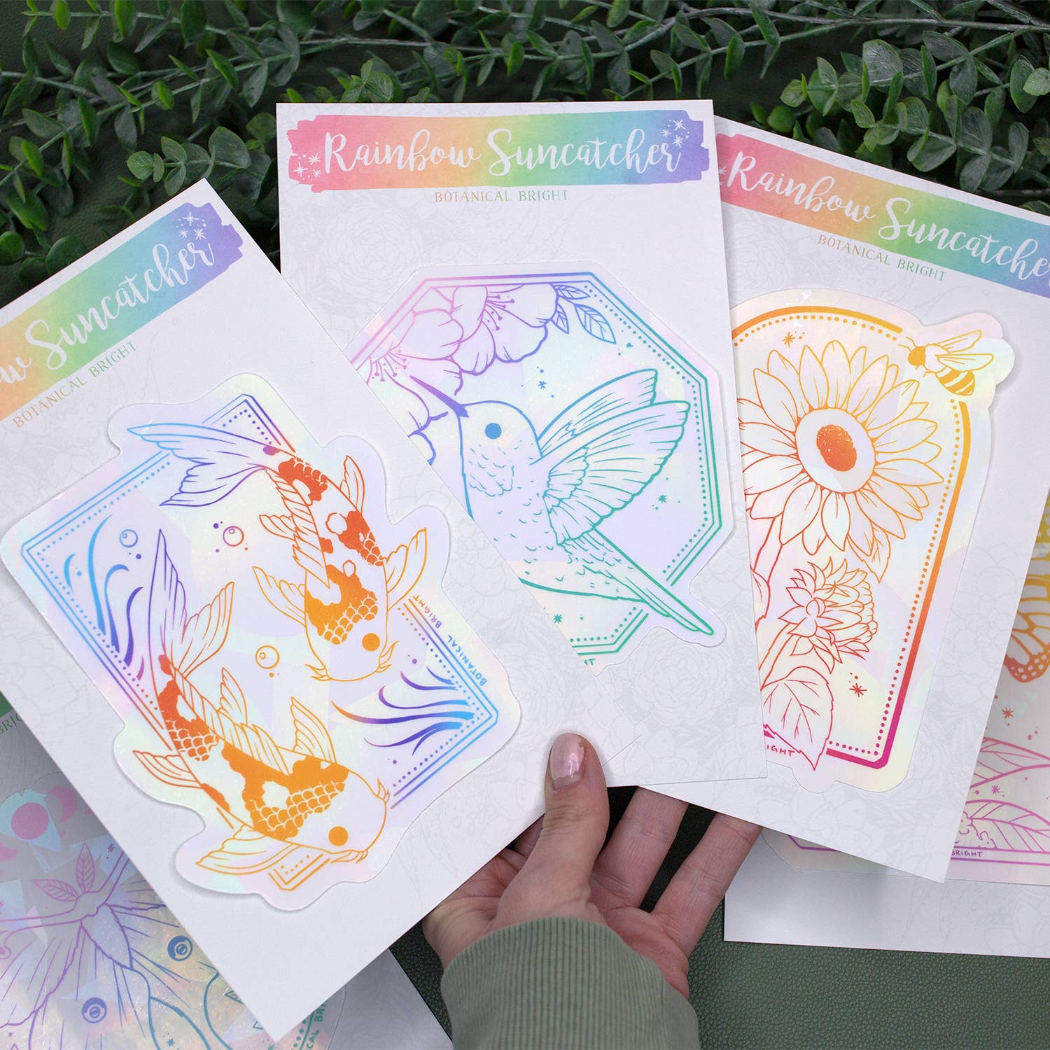 Botanical Bright - Wholesale Suncatcher - Monarch Butterfly Sun Catcher Rainbow Maker Window Sticker7