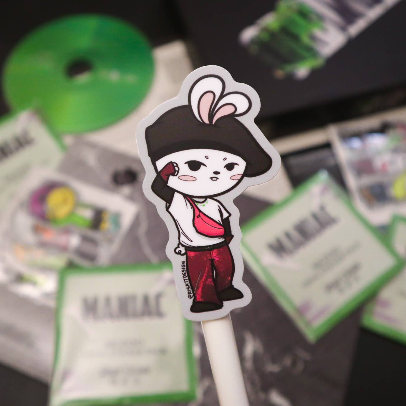 Riskit Design - Wholesale Sticker - KPOP Maniac Vinyl Stickers3