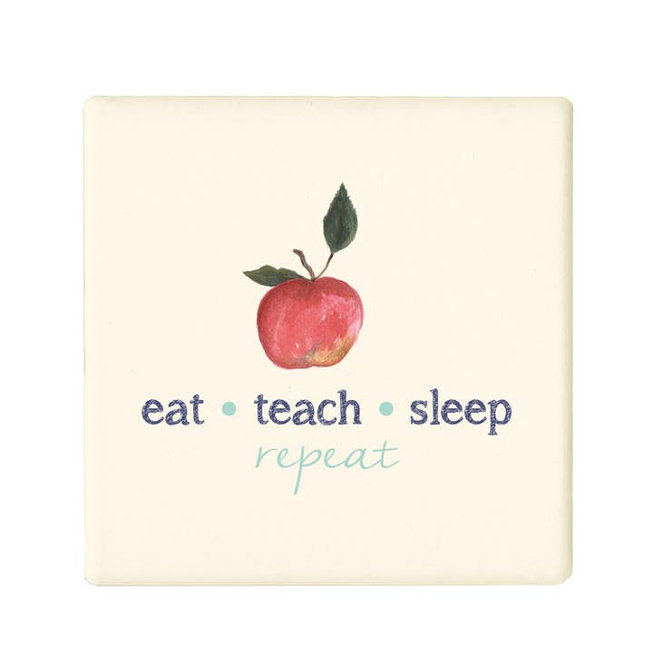 spis lær søvn repeat coaster for engroshandel hos Tina Labadini Designs