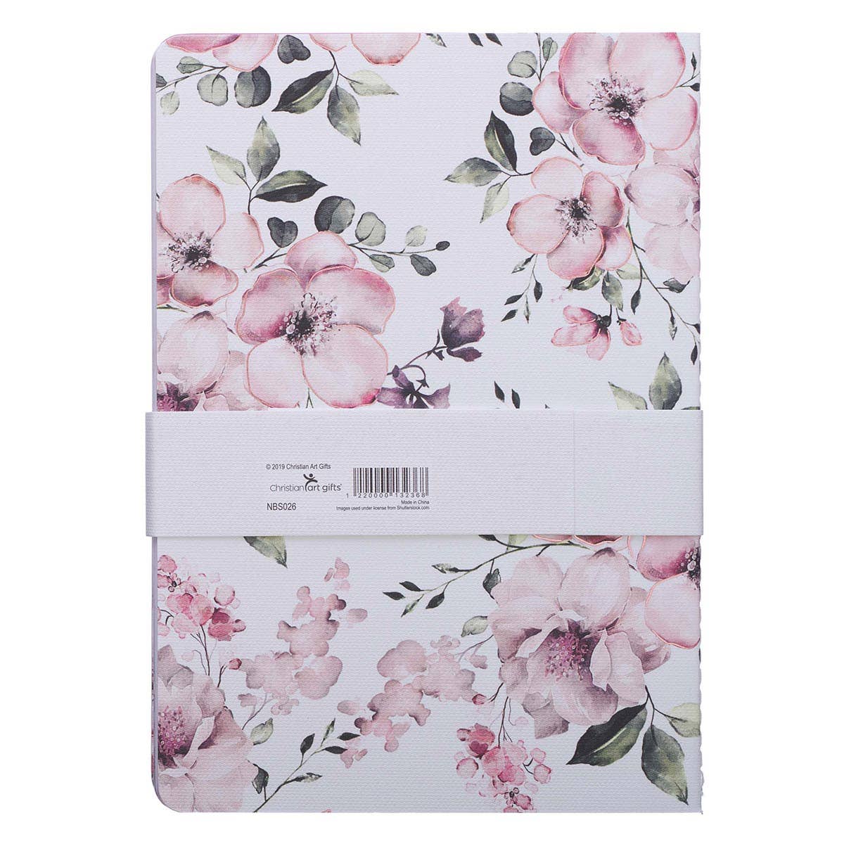 Christian Art Gifts - Wholesale Notebook - Notebook Set 3pc MD Pink, White Prov. 3:5, Gray1
