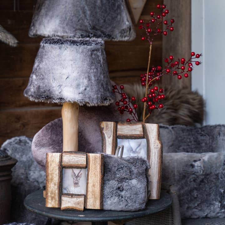 Mars & More - Brand of B Living - Wholesale Picture Frame - photo frame mango tree trunk 15x20cm3