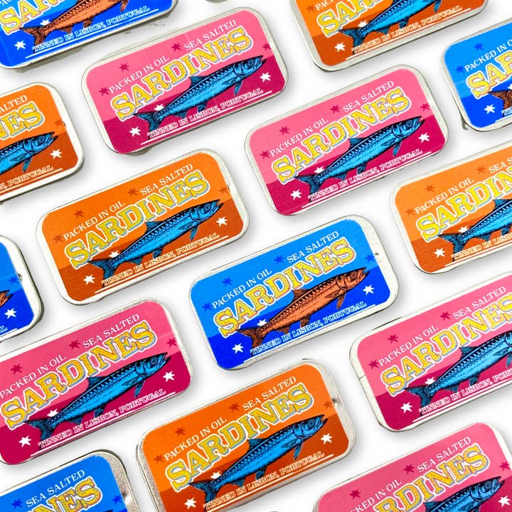 Averfelt - Wholesale Lip Balm - Portuguese Sardine Tin Lip Balms - Assorted Flavors