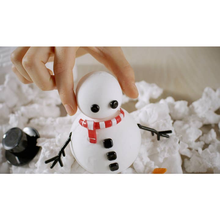 Play Visions - Wholesale Putty/Slime - Kids - Floof Mr. and Mrs. Snowman - Moldable Compound3